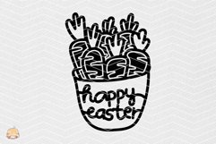 Happy Easter Sublimation Line Art Product Image 1