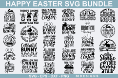 Happy Easter SVG Bundle - Easter T-shirts Design Product Image 1