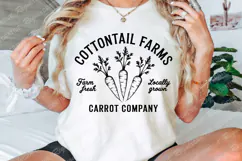 Cottontail Farms Carrot Company SVG Design Product Image 3
