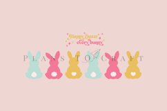 happy easter to every bunny coffee mug sublimation wrap glass mug wrap svg presized for 11oz and 15oz glass ready to cut and sublimation files