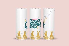 happy easter to every bunny skinny tumbler sublimation design for 20oz and 30oz skinny tumbler sublimation wrap
