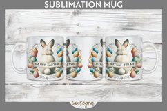 Happy Easter v10 Mug Wrap Sublimation Product Image 1
