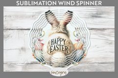 Happy Easter v11 Wind Spinner Sublimation Product Image 1