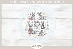 Happy Easter v14 Wind Spinner Sublimation Product Image 1