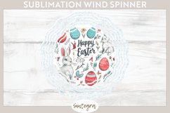 Happy Easter v17 Wind Spinner Sublimation Product Image 1