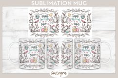 Happy Easter v18 Mug Wrap Sublimation Product Image 1