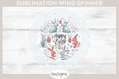 Happy Easter v19 Wind Spinner Sublimation Product Image 1