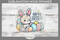 Happy Easter v2 Wind Spinner Sublimation Product Image 1