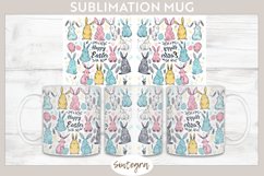 Happy Easter v20 Mug Wrap Sublimation Product Image 1