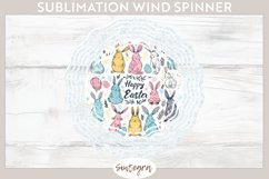 Happy Easter v20 Wind Spinner Sublimation Product Image 1