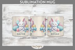 Happy Easter v3 Mug Wrap Sublimation Product Image 1