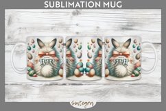 Happy Easter v9 Mug Wrap Sublimation Product Image 1