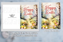 Easter Card, Happy Easter Path 5x7 Printable Greeting Card Product Image 2