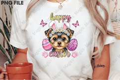 Happy Easter With Bunny Dog Png Product Image 2