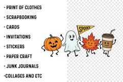Happy Fall Doodle PNG Product Image 3