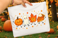 Happy Fall Doodle PNG, Cute Spooky Season Halloween Design Product Image 2
