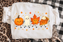 Happy Fall Doodle PNG, Cute Spooky Season Halloween Design Product Image 3