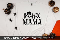 Thankful mama SVG - Halloween Design Product Image 1