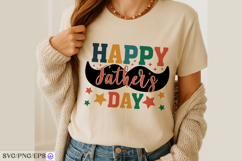 Retro Happy Father's Day SVG PNG Design Product Image 4