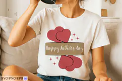 Happy Father's Day PNG SVG T-shirt Design Product Image 3
