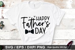 Happy Fathers Day SVG - Father&#039;s Day Design Product Image 1