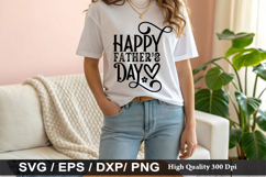 Dad Quotes SVG Design -Husband daddy protector hero Product Image 2