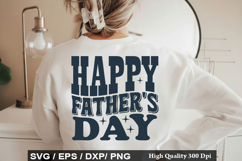 Happy father's day SVG - Retro Father's Day Design Product Image 1