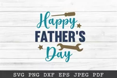 Happy Father's Day | Mechanic, Garage Shirt SVG Cut File