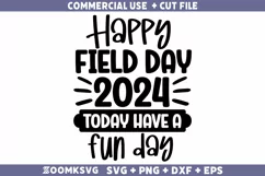 Happy Field Day 2024 SVG, Field Day SVG, Funny Field Day SVG Product Image 1