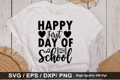 Back to School SVG Design - Back to School T-shirt Design Product Image 3
