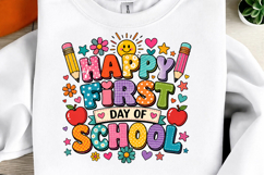 Happy First Day of School PNG Product Image 1