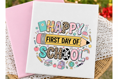 Happy First Day of School PNG Product Image 3
