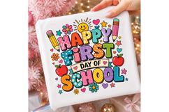Happy First Day of School PNG Product Image 3