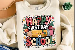Happy First Day of School PNG Designs Product Image 3