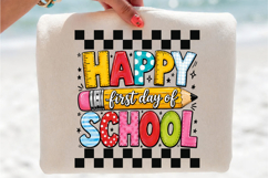 Happy First Day of School PNG, Cute Teacher Student Digital Product Image 2