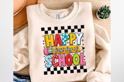 Happy First Day of School PNG, Cute Teacher Student Digital Product Image 5