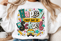 Happy First Day Of School PNG, School PNG, Product Image 2