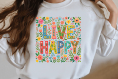 Happy Floral PNG Product Image 3