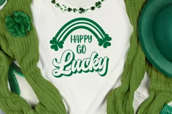 Happy Go Lucky Svg | Teacher Shirt Svg | Lucky Svg Cut Files Product Image 1
