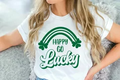 Happy Go Lucky Svg | Teacher Shirt Svg | Lucky Svg Cut Files Product Image 2