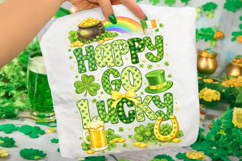Happy Go Lucky St Patrick's Day PNG, Lucky Day PNG, Irish Product Image 2