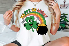 Happy Go Lucky PNG, St Patrick's Day PNG, Patrick's Day PNG Product Image 2