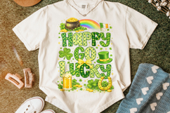 Happy Go Lucky St Patrick's Day PNG, Lucky Day PNG, Irish Product Image 5
