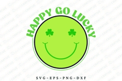 Happy Go Lucky SVG Design Product Image 1