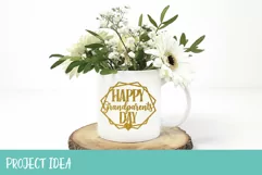 Happy Grandparents Day Cake Topper SVG, Gift for grandfather, gift for grandmother, grandparents day shirt