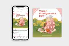 Happy Grandparents Day - Flyer, Poster &amp; Instagram AS Product Image 3