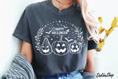 Happy halloween SVG Halloween Pumpkin SVG Funny Halloween Product Image 4