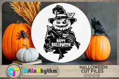 Pumpkin Witch Svg, Halloween Svg, Pumpkin Svg, Witch Svg Product Image 1