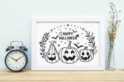Happy halloween SVG Halloween Pumpkin SVG Funny Halloween Product Image 8