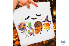 Happy Halloween Candy Doodle PNG Product Image 1